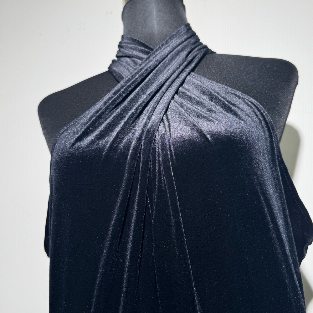 Forever 21 Black Halter Jumpsuit